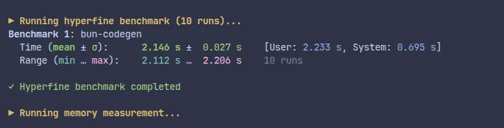 Hyperfine Example